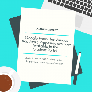 Google Forms for Various Academic Processes are now Available – Office of  the University Registrar
